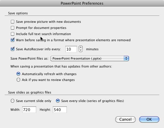 save powerpoint for mac as pdf with notes